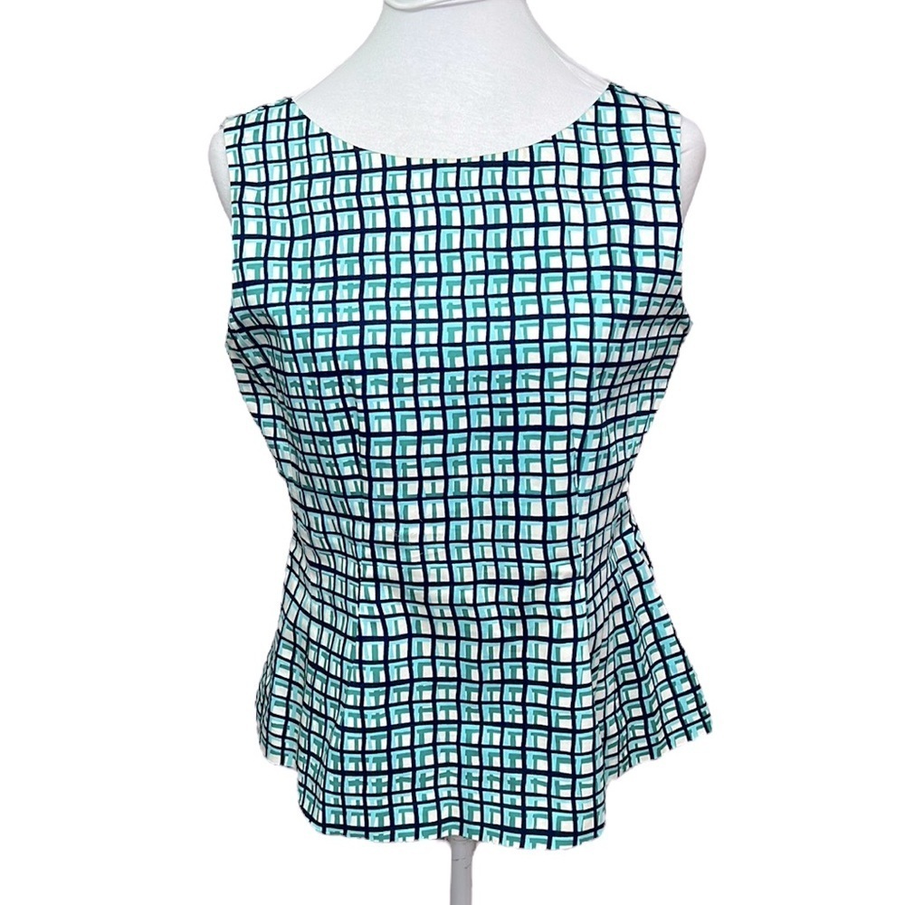Kate Spade “Tatiana” Peplum Blouse